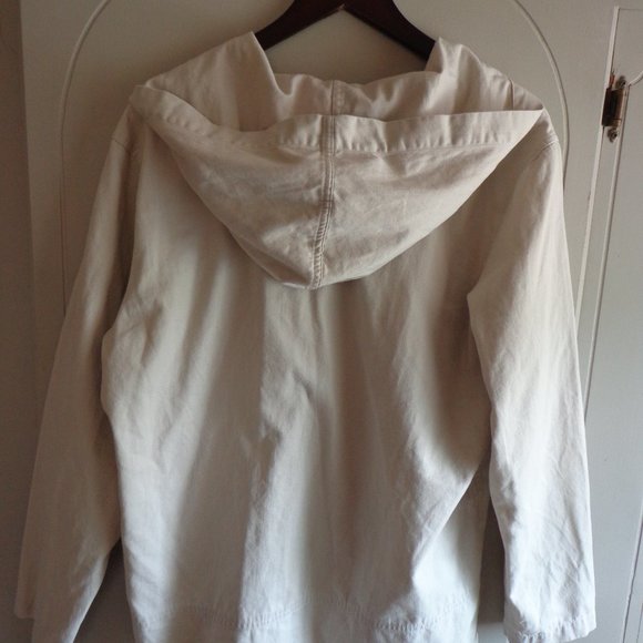 Eddie Bauer Hooded Jacket Long Sleeves M Cotton - Picture 4 of 14